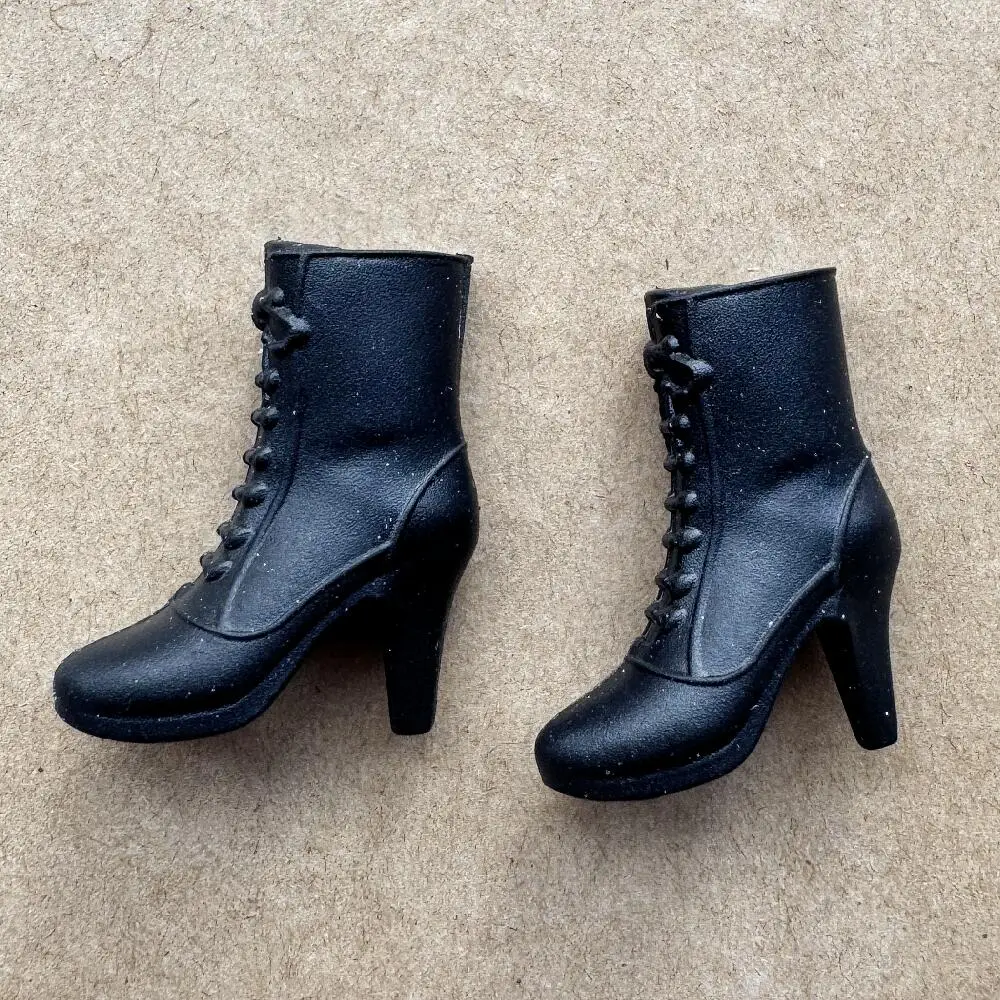 Bunte, sortierte Absatzschuhe (11,5 Zoll) für 30 cm große Puppen, 1/6 Maßstab, Zubehör, Stiefel, Puppenschuhe, Spielzeug – Detail 13
