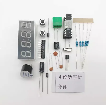 High Quality C51 4 Bits Electronic Clock Electronic Production Suite DIY Kits
