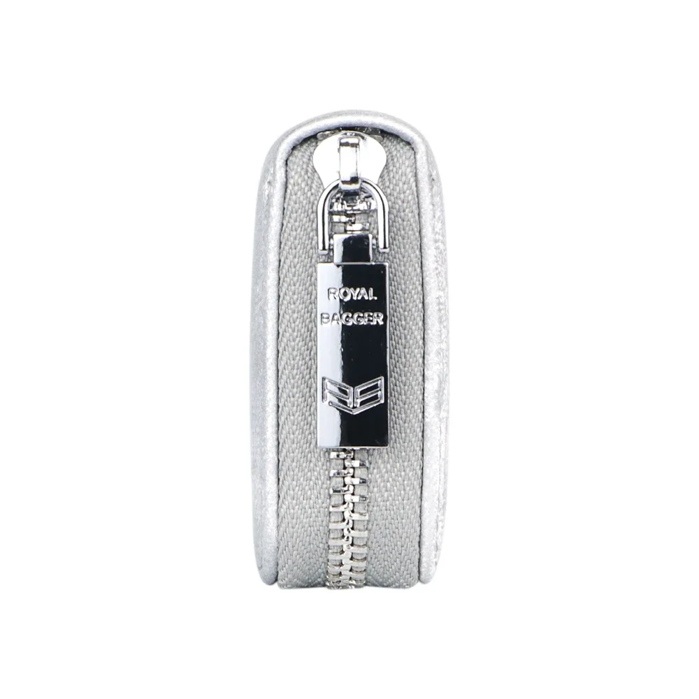 Royal Bagger RFID Orgel Karten halter, Echt leder Multi-Card Slots Karten etui, tragbare kleine Brieftasche Geldbörse für den täglichen Gebrauch 1906