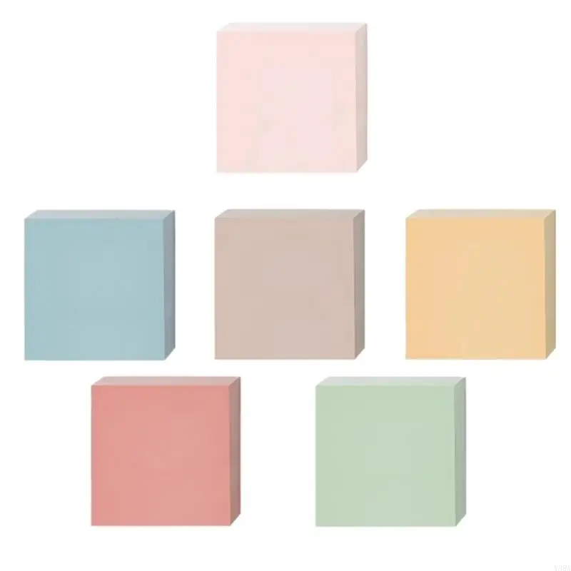 

Colorful Note Paper 3x3Inch Adheive Note Paper Colorful Note Paper Notepads Unlined for Writing 100Sheet/Pad