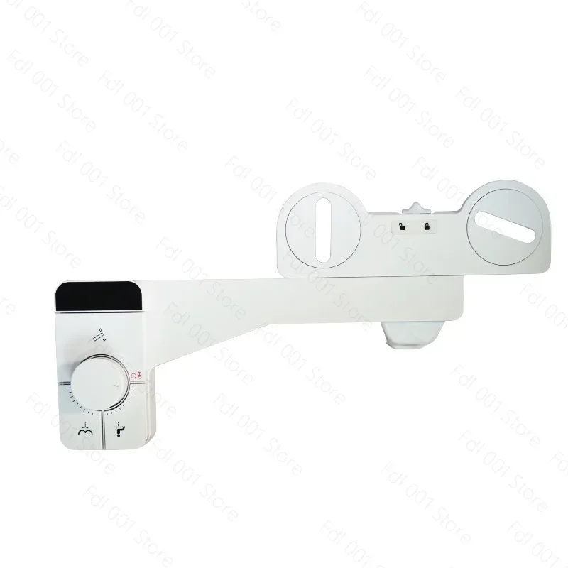 Smart Bidet Toilet Seat Rear and Feminine Wash Self Cleaning Nozzle Adjustable Water Pressure Compact Toilet Seat Cover
