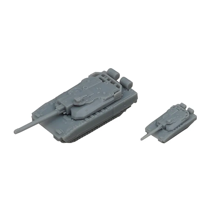 

5PCS 1/350 1/700 Scale Leclerc XLR Fourth-generation Main Battle Tank Model Simulation Battle Vehicle Kit Length 2.95cm 1.47cm