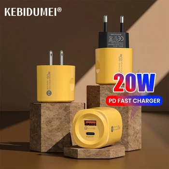 20W USB şarj tipi C hızlı şarj iPhone Samsung Xiaomi Huawei USB C cep telefonu şarj PD hızlı şarj adaptörü