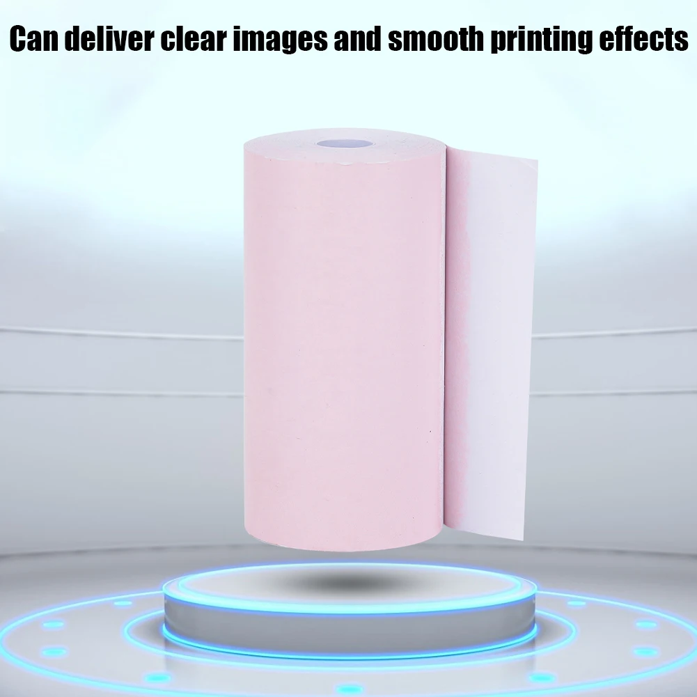 10 Rolls Pink Thermal Receipt Printing Paper for 58mm Thermal Printer Thermal Printing Paper