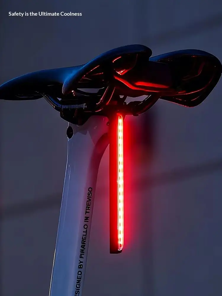 AliExpress OFFBONDAGE RGB Bicycle Taillight 1200mAH 16 Modes LED Flowing Bike Rear Light MTB Light for Bike Rechargeable Waterproof Warning
