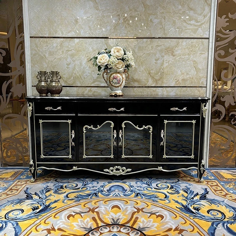 

Европейский шкаф-тумба для чая из массива дерева