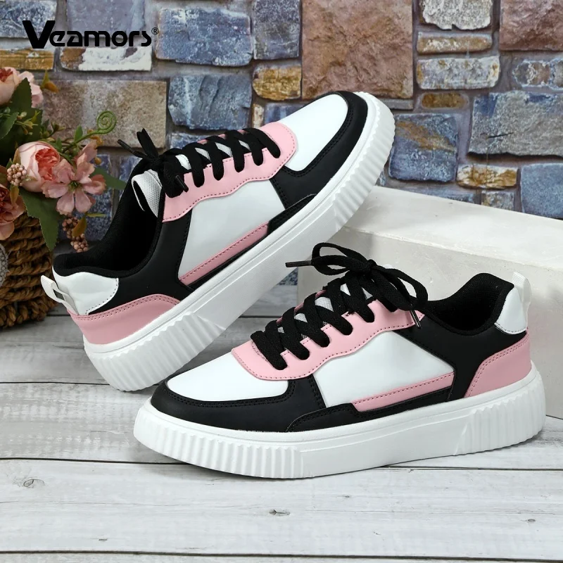 

Дышащая модная обувь для досок, мужские и женские повседневные кроссовки на шнуровке, повседневная спортивная обувь из искусственной кожи для бега, бега, упражнений