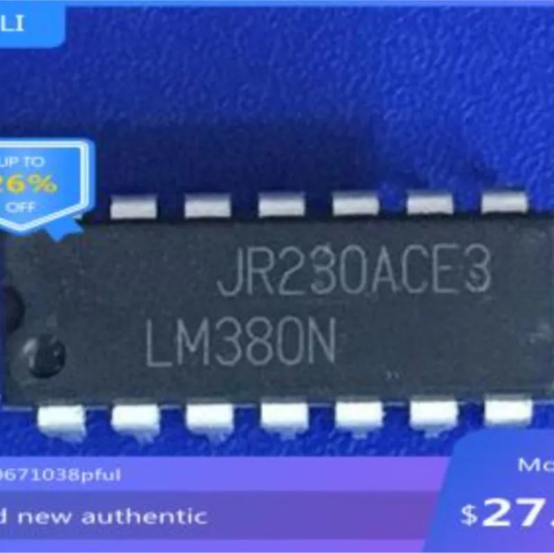 

100% НОВИНКАВысококачественная продукция LM380N LM380 DIP14 МОДУЛЬ новый на складеВысококачественная продукция