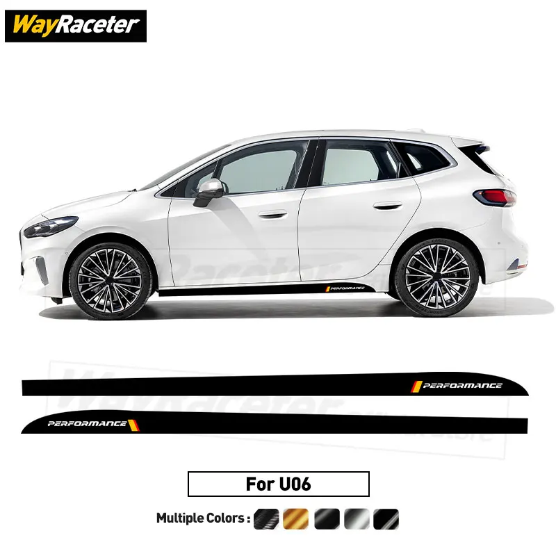 BMW 2시리즈 액티브 투어러 U06 전용 카본 파이버 도어 스트립 스티커 2개 세트 리뷰: 실용성과 외관 개선의 완벽한 조합