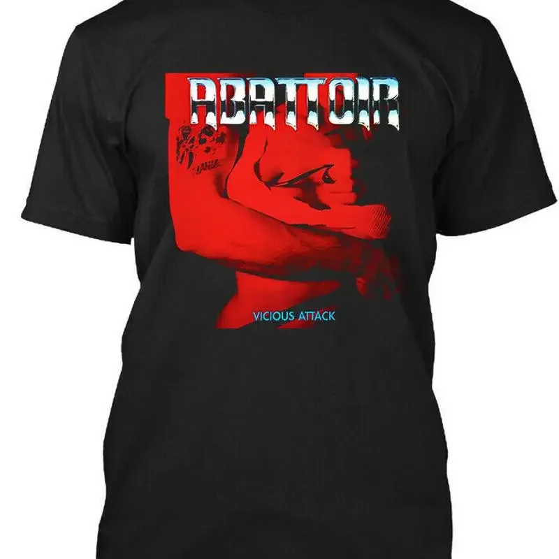 New Popular Abattoir Vicious Attack American Music Retro T Shirt S 4XL