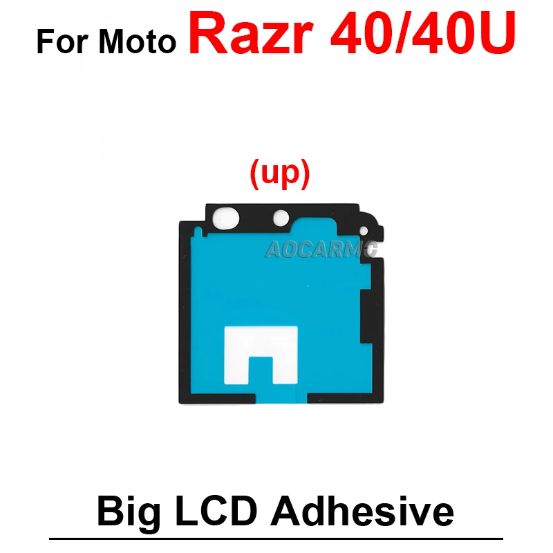 

Для Moto Razr 40 Ultra 40U клей для внутреннего экрана, наклейка для ЖК-дисплея, замена клея