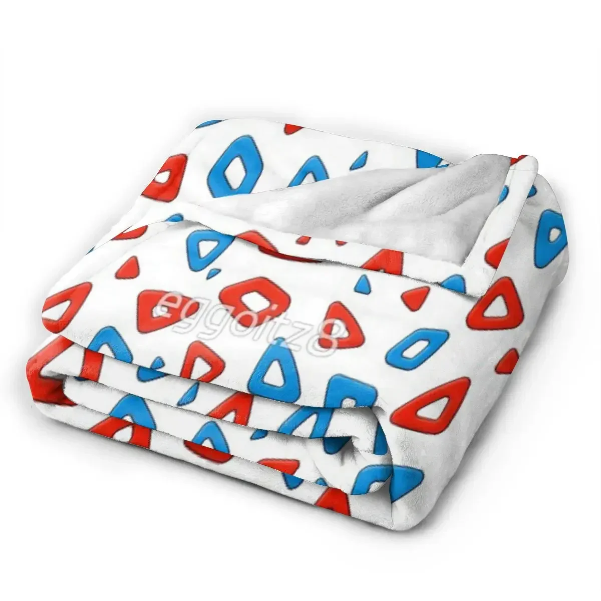 Togepi Stains Blanket, Facecloth Blanket Retro Camping AntiPilling Customizable