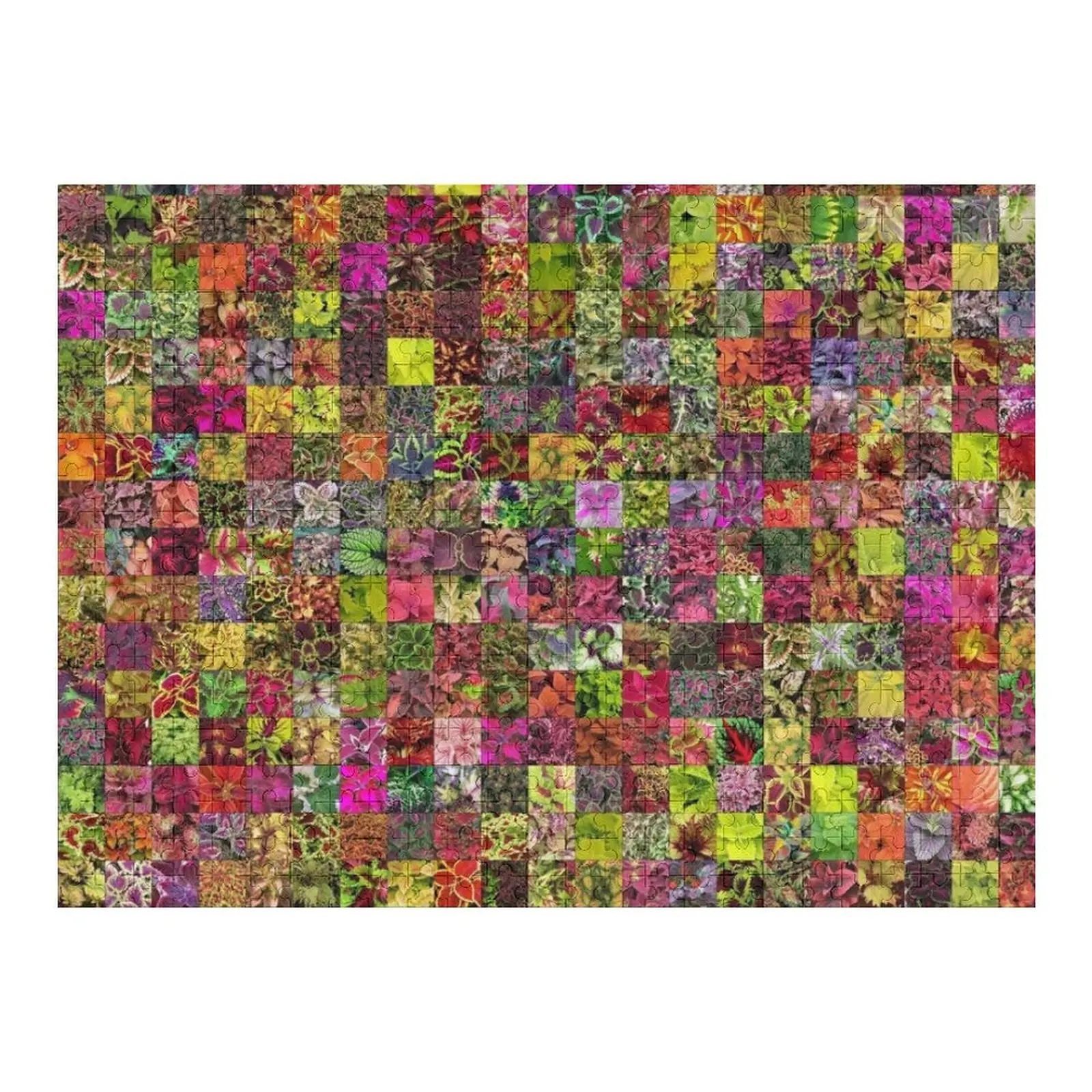 

Пазл Coleus, настраиваемый подарок, деревянный пазл для взрослых