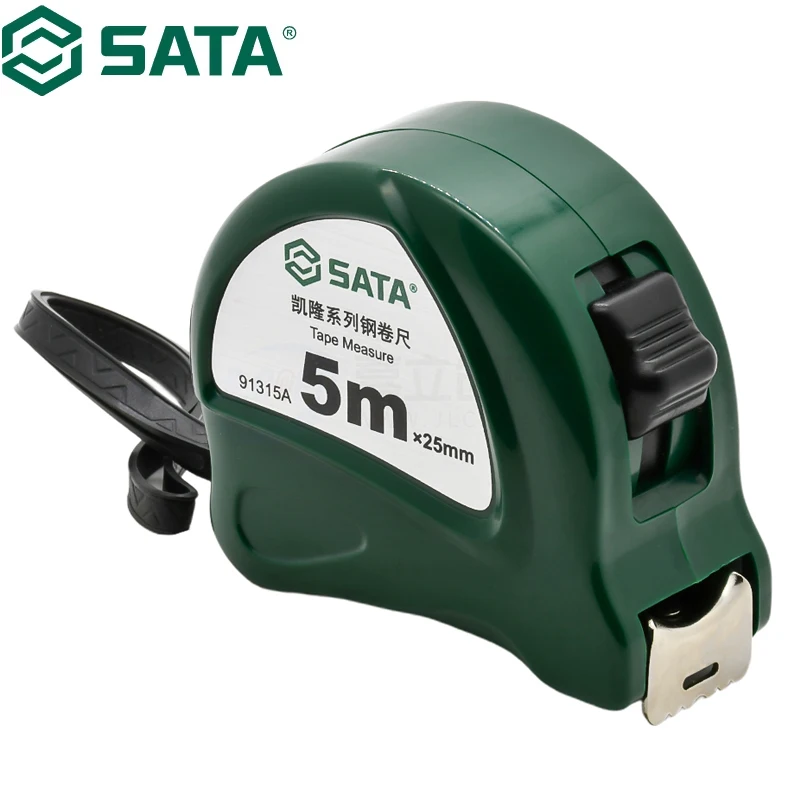 SATA 91315A Kailong Series Steel Tape Measure High Quality Materials And Precision Craftsmanship Extend Service Lief