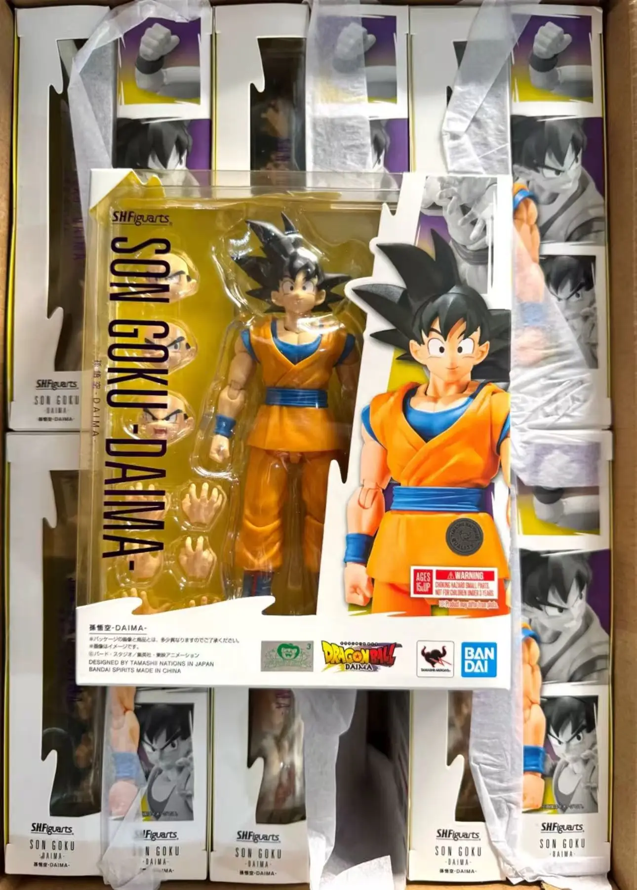 

Bandai SHF Dragon Ball Demon Son Goku Kakarot TV New Animation Joints Movable Figures