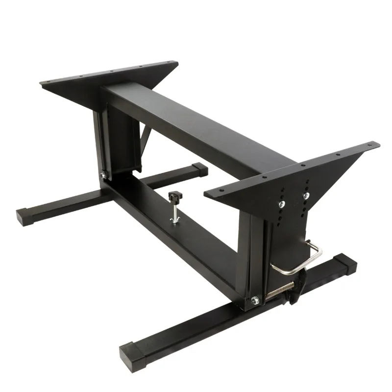 Liftable RV Table Legs Folding RV Motorhome Special Double Legs Double Folding Table Frame for Camping and Carrying Conveniently