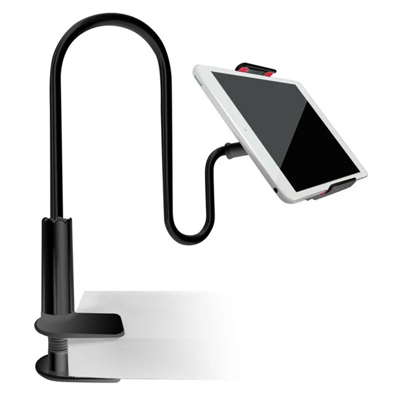 

Universal Lazy Phone & Tablet PC Tableside Bedside Clip 100/75cm Long Arm Bracket 360 Degree Adjustable Stand Holder