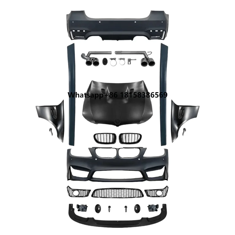 

High Quality Body Kit for BM-W 5 Series E90 2009 2010 2011 2012 Upgrade M4 Style Front Rear Bumper With Fog Light