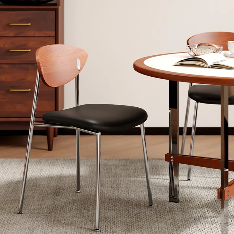 

Luxury Dining Chairs Kitchen Interior Events Wedding Bar Hotel Dresser Cafe Chair Living Room Sillas Para Comedor Furniture Home