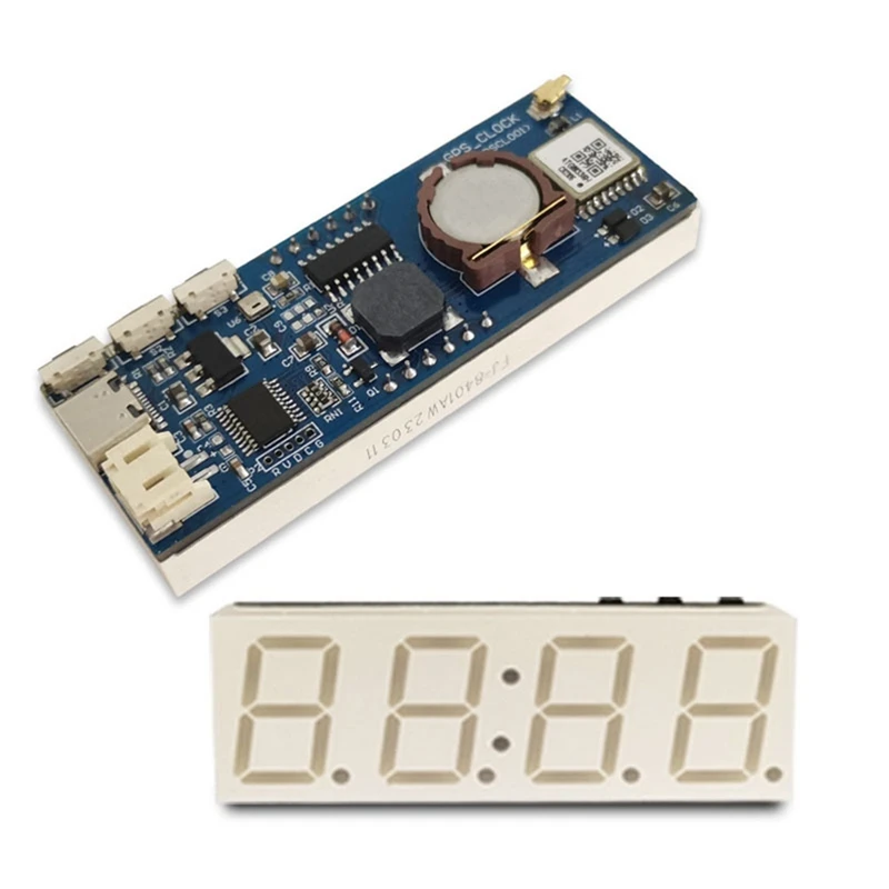 デジタル真空管コードメーターモジュール,GPS,車の速度時計,温度と湿度,サイクリングアラーム,bds