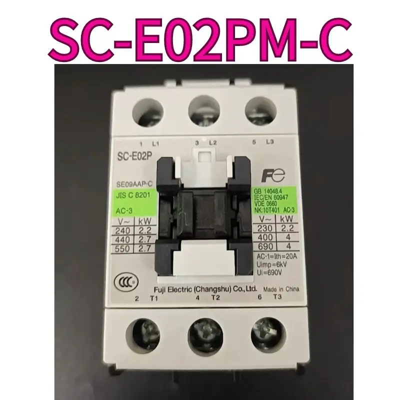 

The brand new AC contactor SC-E02PM-C has a one-year warranty and can be shipped quickly