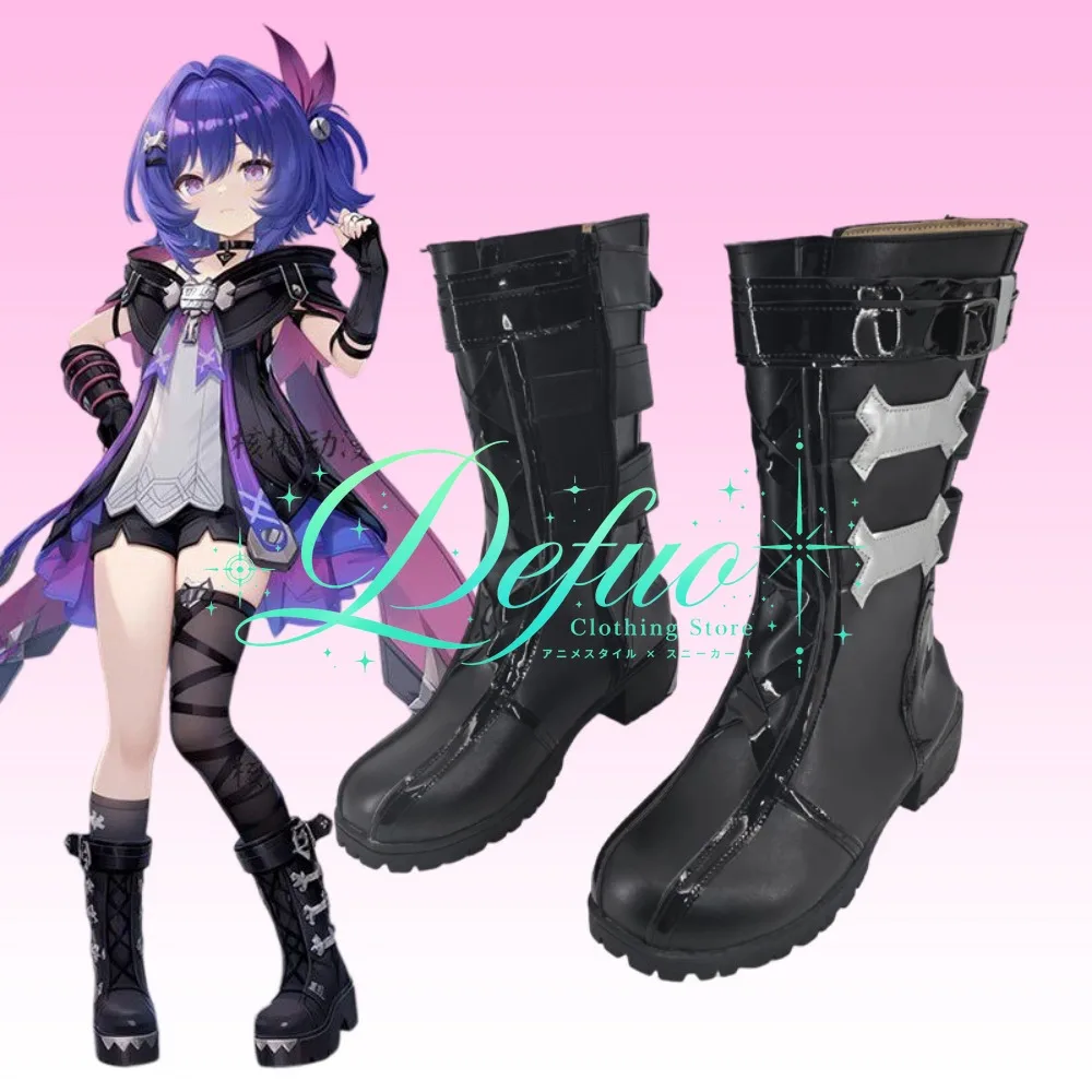 Fantasy Game Character Bruny Cosplay Shoes Custom Boots Adventure Convention Roleplay Performance Footwear