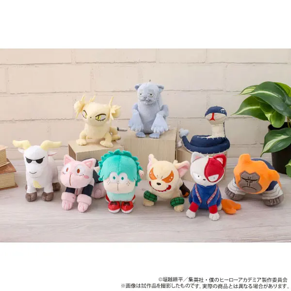 

[Presale Order]100% Original Animation Stuffed Plush Toys Anime My Hero Academia Animal-themed Plush Cotton Doll Bag Pendants