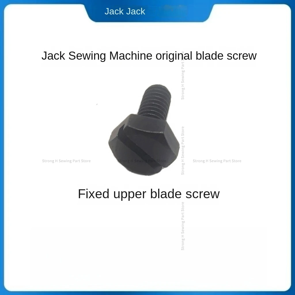 100PCS Top Blade Screw Lower Knife Screws Black Screws for Jack Bruce E4 C4 C5 B5 Overlock Industrial Sewing Machine