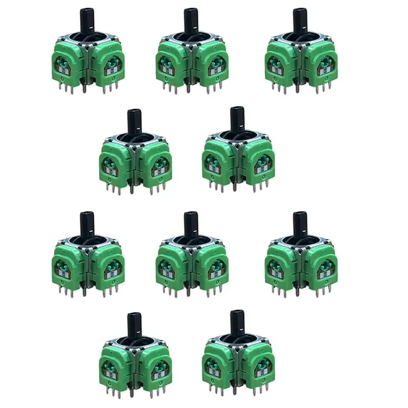 B27B For PS5 Controller Replacement Parts-10Pcs TMR Sensor 3D Analog Joystick For PS5 Gamepad TMR Electromagnetic IC Joystick