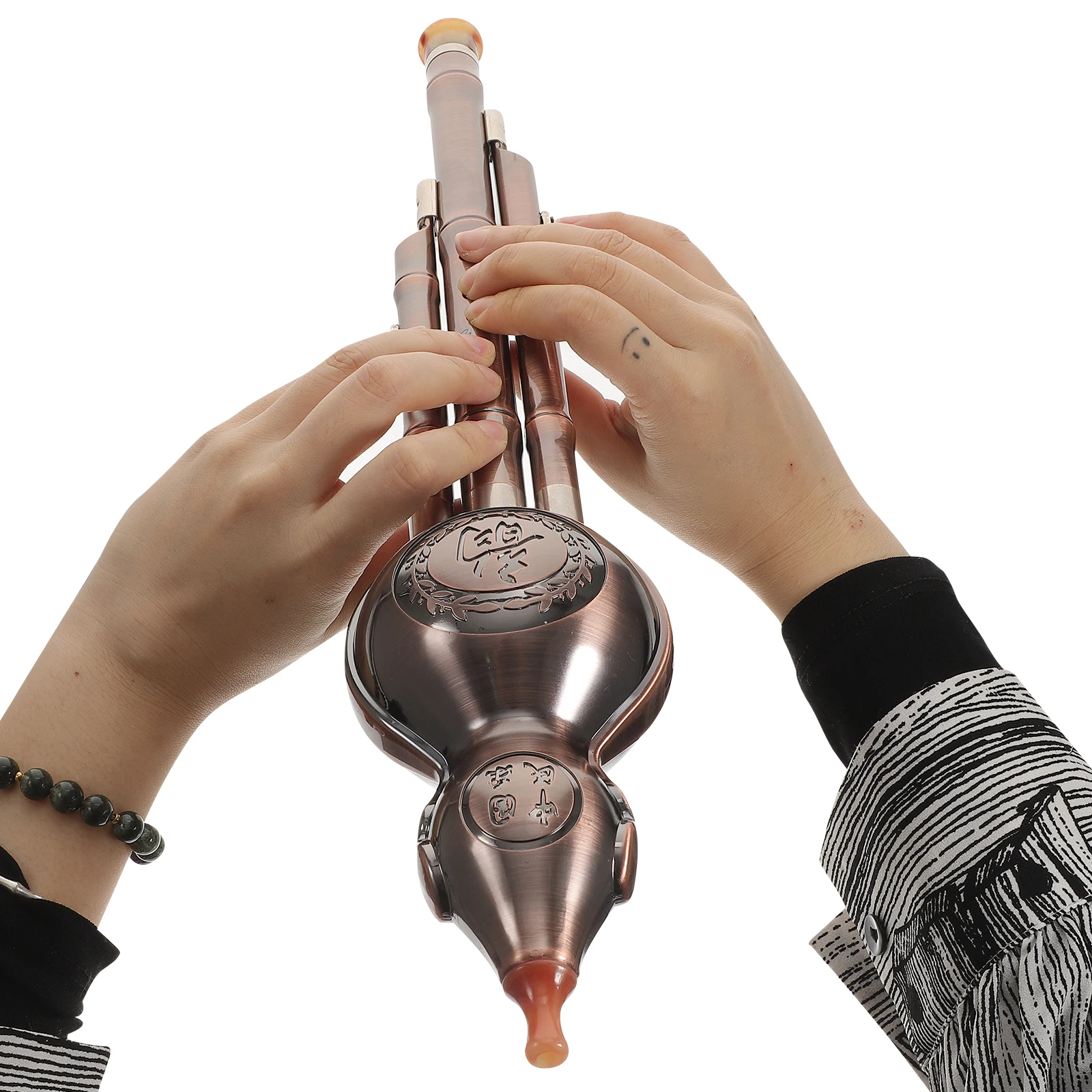 

Beautiful Cucurbit Flute Chinese Instrument Gourd Flute For Music