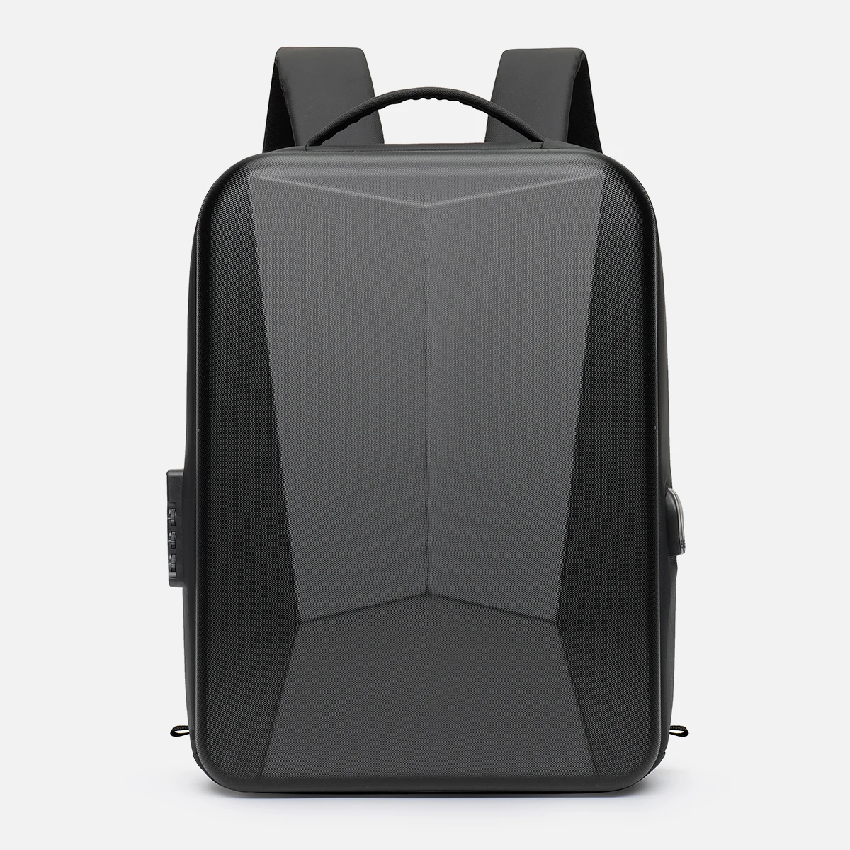 myco Erweiterbarer Computer-Rucksack für Herren, großes Fassungsvermögen, für Geschäftsreisen, Gepäcktasche, E-Sports-Spiel, Hartschalen-Rucksack 9