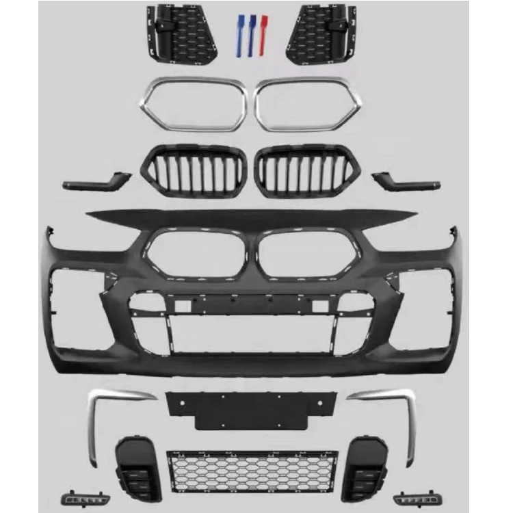 

Комплект кузова M STYLE X2, комплект передних бамперов, автомобильные бамперы, боди для BM-W X2 F39, обновленная версия 2020