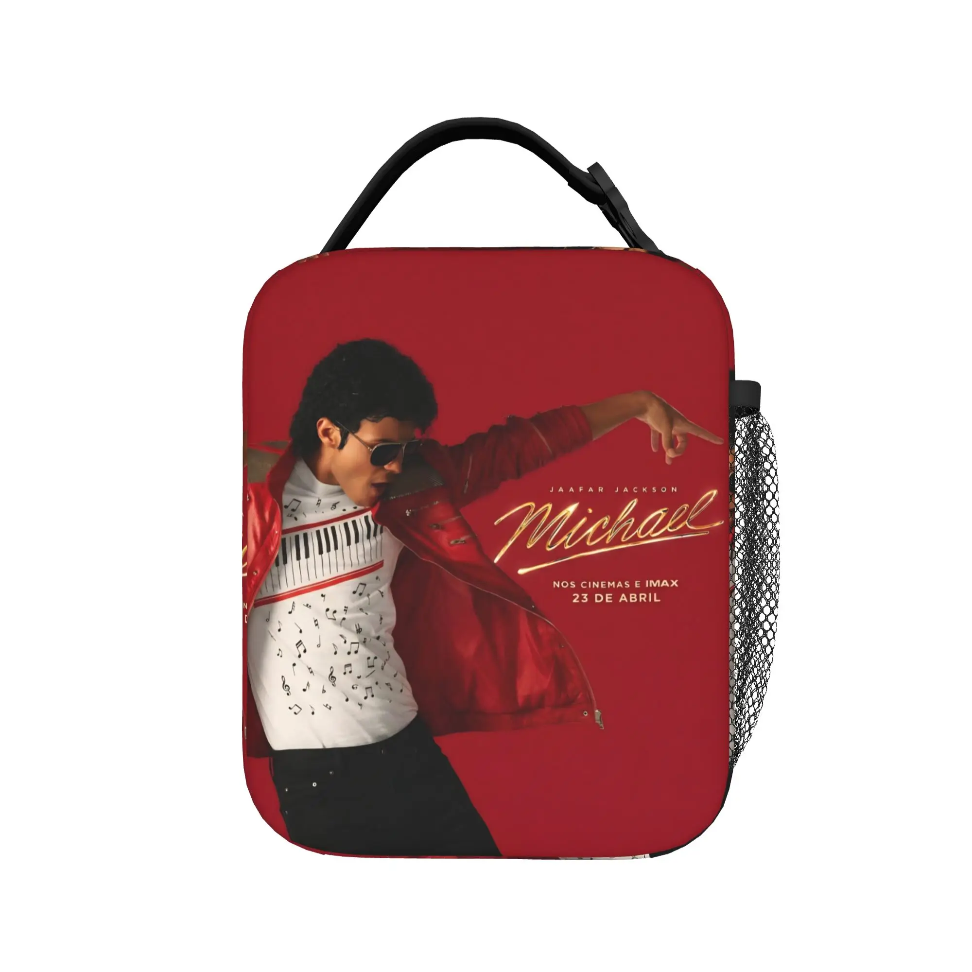 Singer Michael Jacksons MJ 2026 Accessories Insulated Lunch Tote Bag For Outdoor  Food Box Reusable Cooler Thermal Bento Box