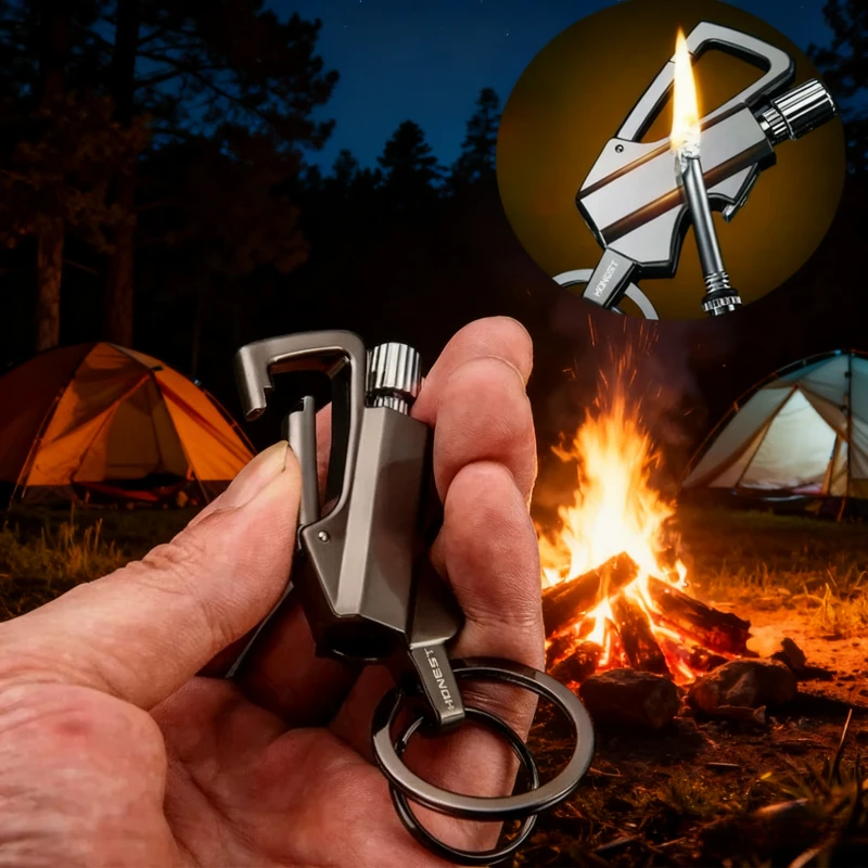 Metal Portable Outdoor Lighter - Fire Starter Waterproof review and price