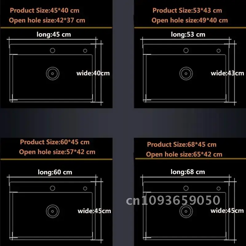 Black kitchen sink above counter or udermount vegetable washing basin sink kitchen  black stainless steel seamless welding pia