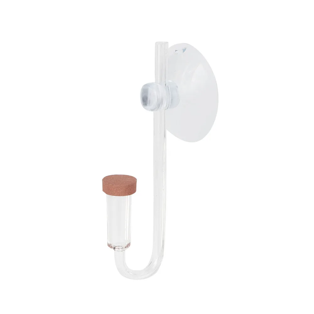 Acrylic Transparent CO2 Diffuser Atomizer Bubble Counter for Aquarium Plants Water Grass