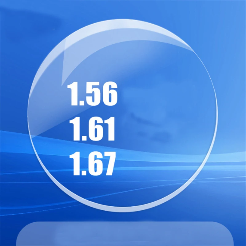 プロフェッショナルカスタム処方メガネ-cr39-光学ガラスレンズ-167-174-抗青色光-フォトクロミックレンズ