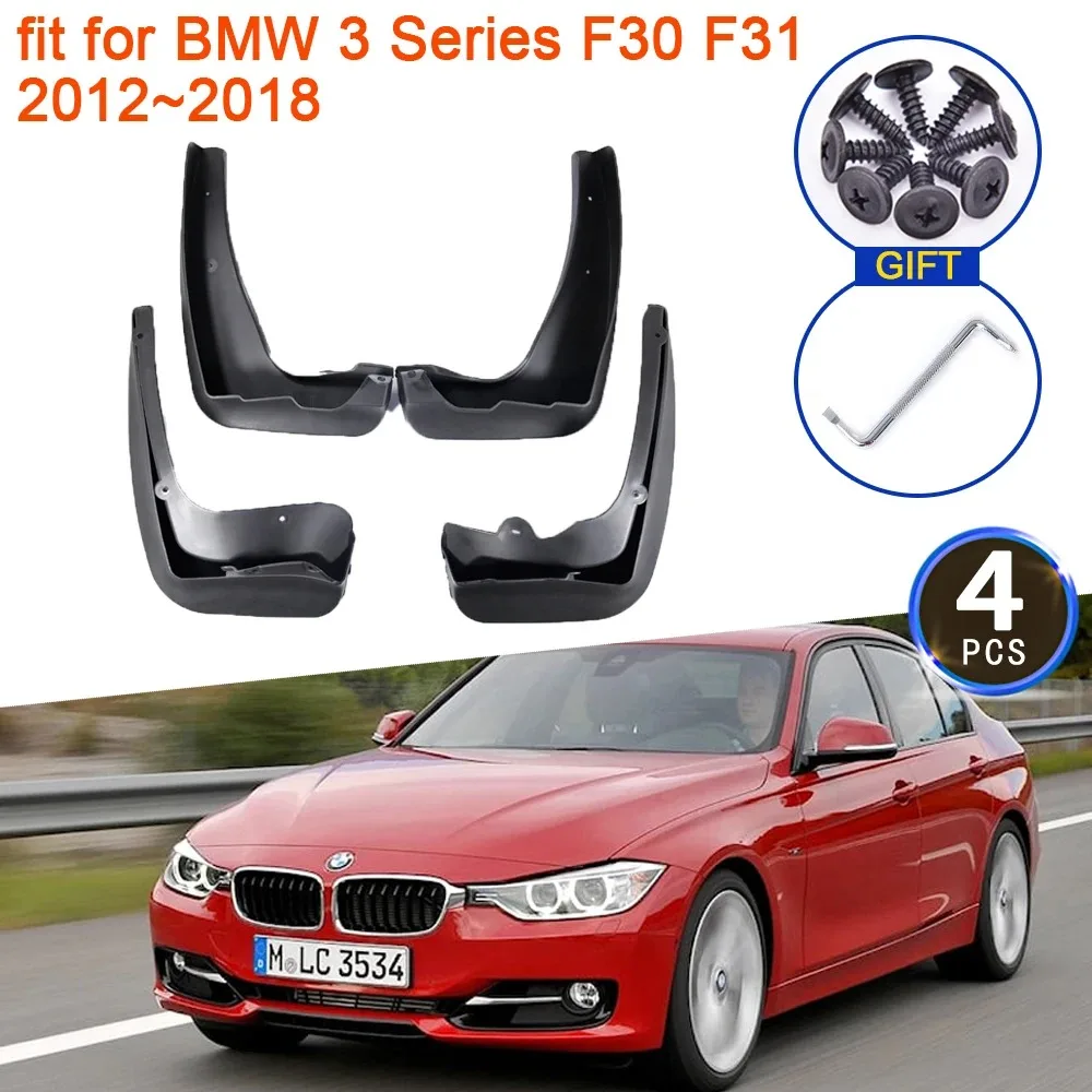 

For BMW 3 Series F30 F31 2012 2013 2014 2015 2016 2017 2018 Mudguards Front Rear Wheel Fender Flare Mud Flaps Splash Accessories