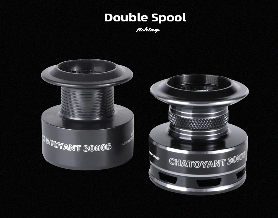 MIFINE CHATOYANT Spinnrolle Max. Bremskraft 14KG Übersetzungsverhältnis 5.2:1 Größe 3000-6000 5+1BB Doppelbremse Karpfenangelzubehör – Detail 5