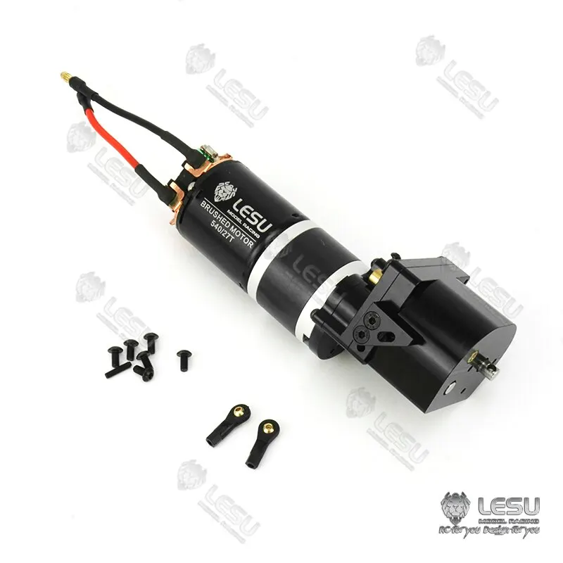 

LESU 27T Motor Gearbox 2Speed Metal Transmission With 1：14 Planetary Reducer For 1/14 RC Tractor Truck Dumper TAMIYAY TH16486