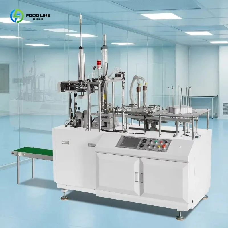 Industrial Servo Drive Thermoformed Paper Carton Manufacturing Machine High Precision Food Packaging Equipment
