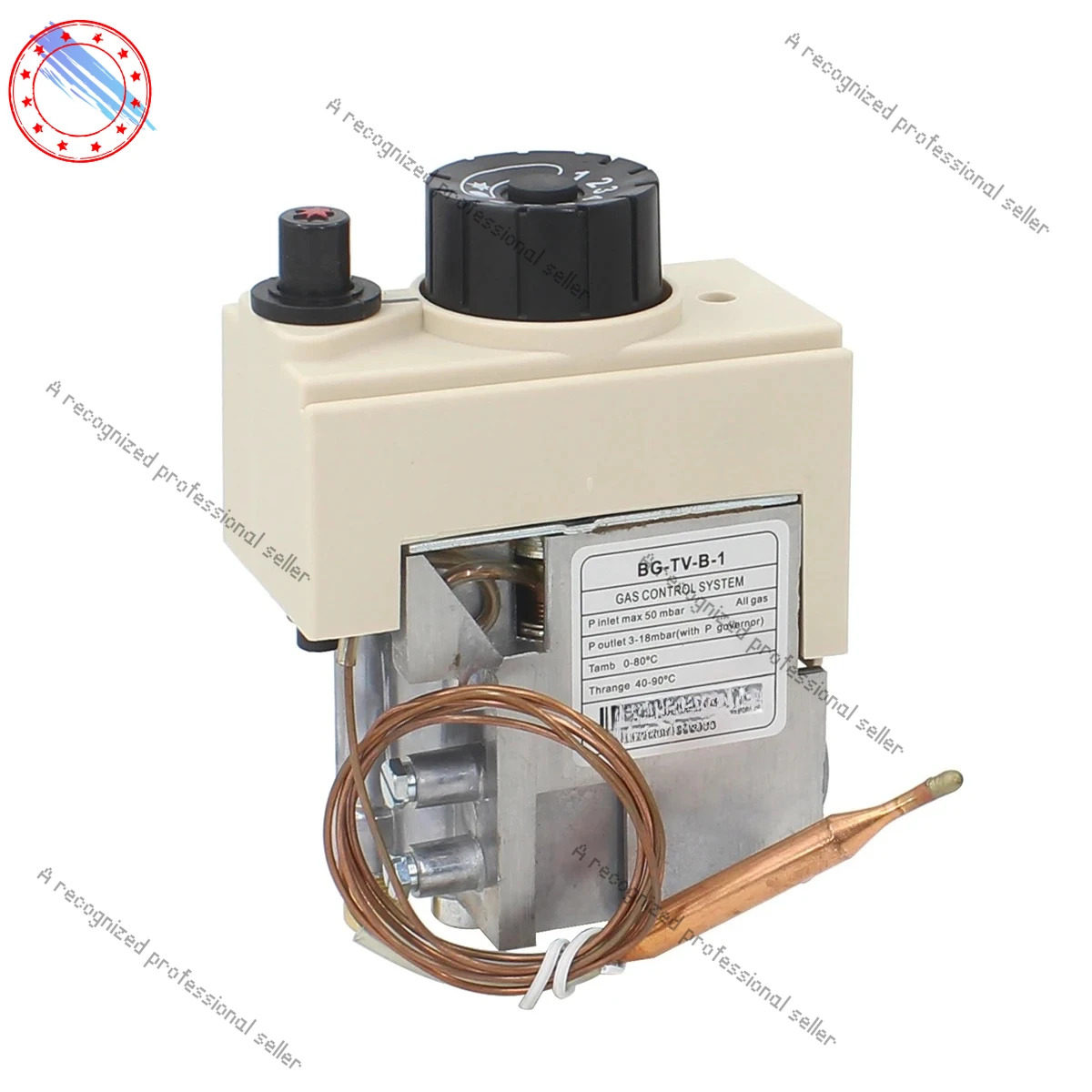 

40-90℃ Thermostat Gas Valve Gas Boiler Part Multifunctional Combination Gas Control System