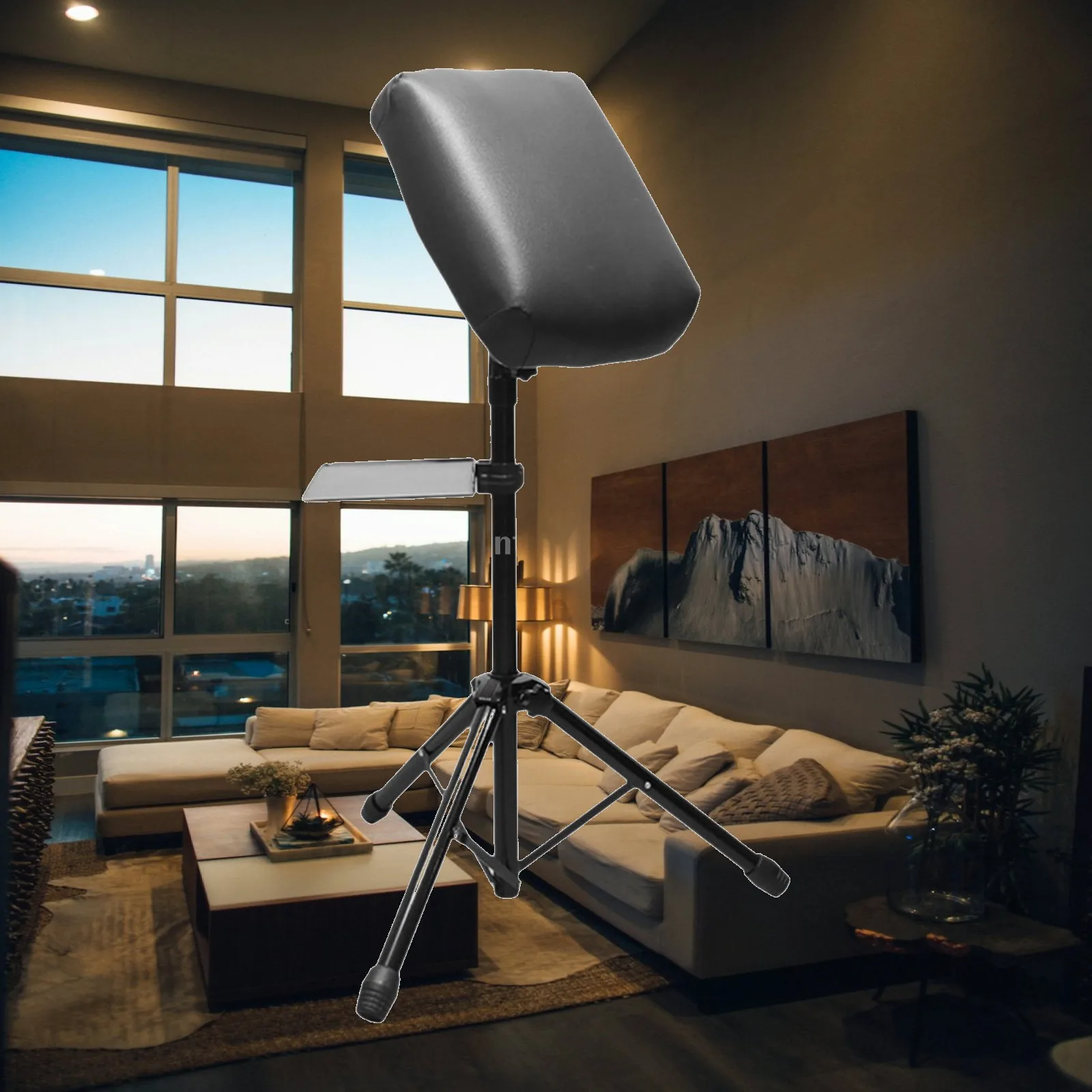 Tattoo Armrest Tilt Tattoo Equipment Angle Adjustment Portable PU Leather Thickened Arm Leg Rest Stand for Studios Household