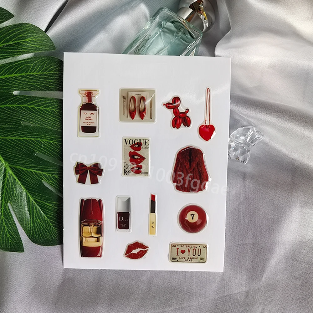 

phone case dome epoxy sticker customized resin ipad label popular decorative crystal gel logo jelly DlY raised personal shapes