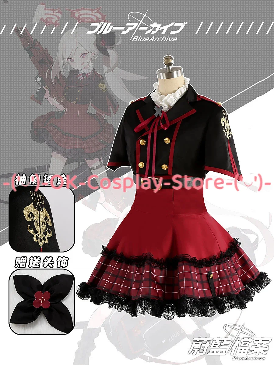 Asagi Mutsuki Cosplay Costume Game Blue Archive Cosplay Dress Suit Anime Clothing Halloween Carnival Uniforms Custom Made