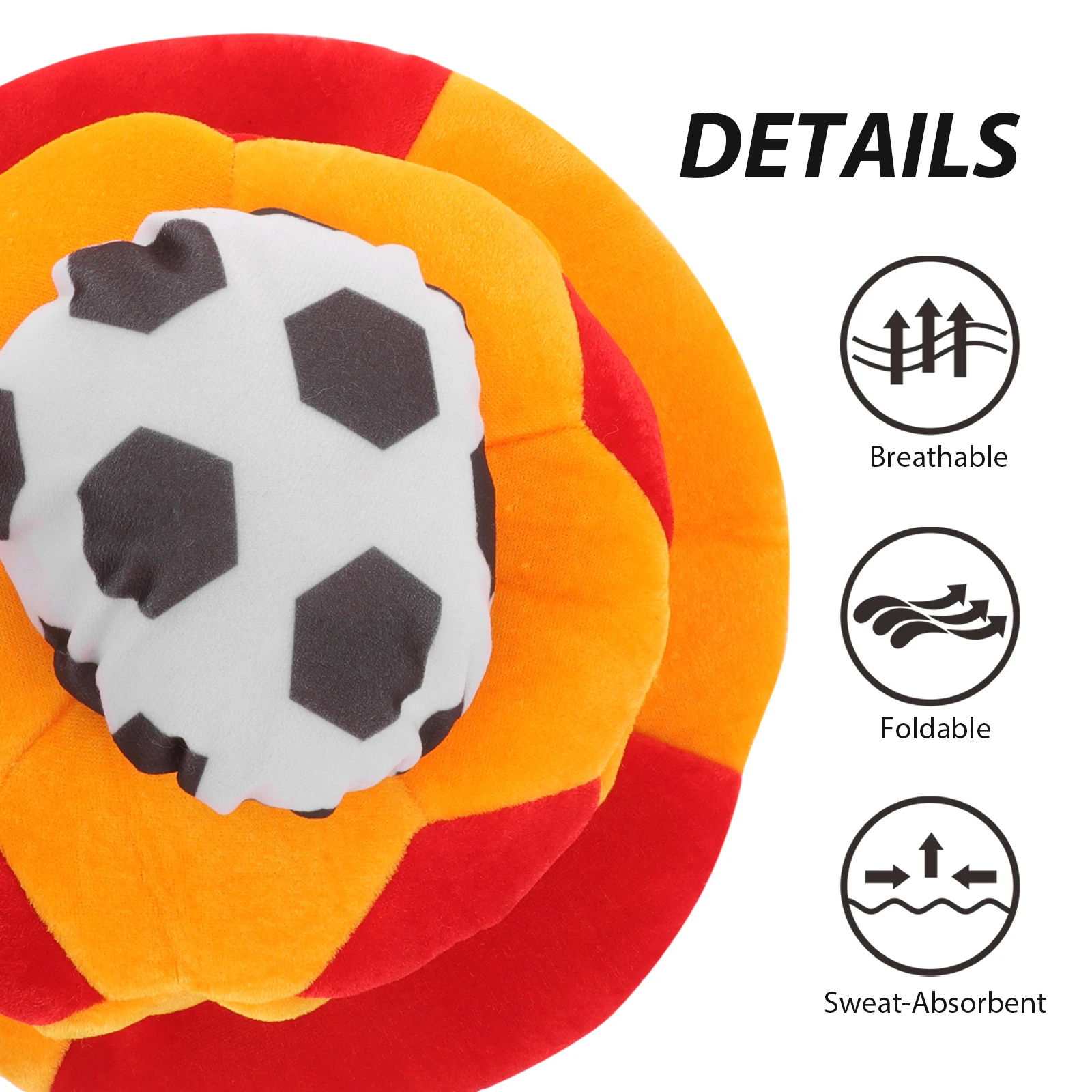 

Festival Events Soccer Hat 2024 European Match Prop Stylish Fans Caps Decor Party Nightclubs Football Game Caps