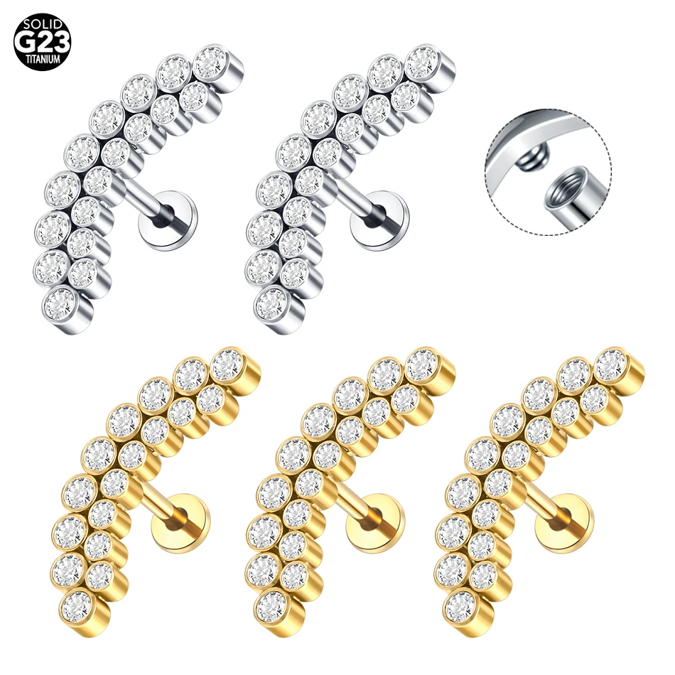 1/5PCS Titanium 16G…