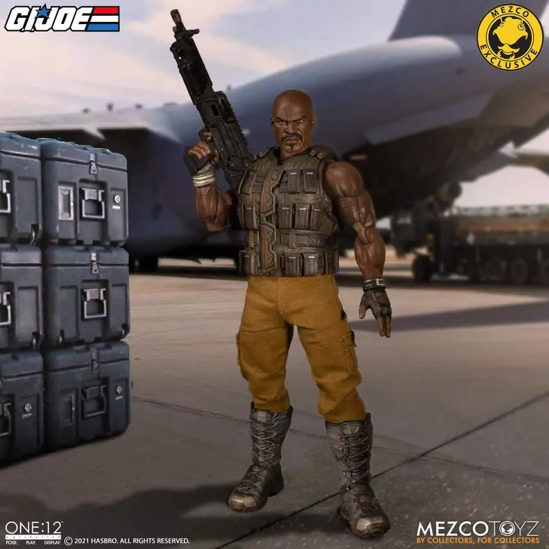 Spot Mezco Gijoe-figuras de las fuerzas especiales, figuras de obstáculos y caza de carretera de 6 pulgadas, muñeco limitado, 3842 regalo de cumpleaños, decoración de escritorio, estatua Gk