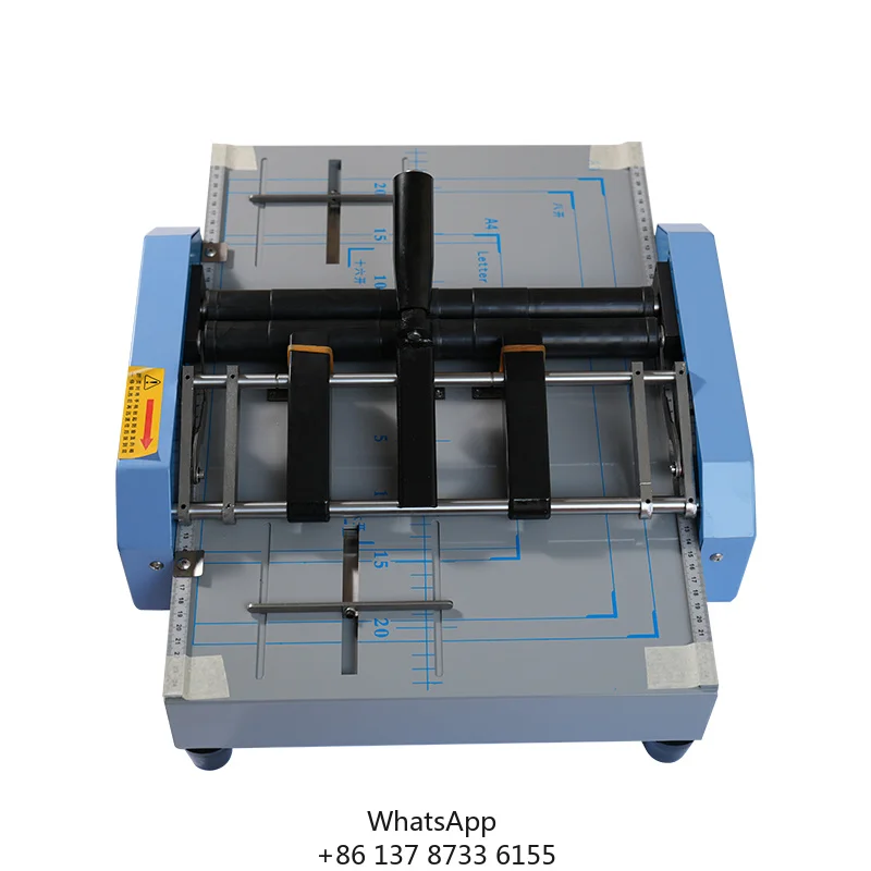 Good Quality Manual Book Stapler Folding Machine Booklet Maker Machine Paper Folding Machine
