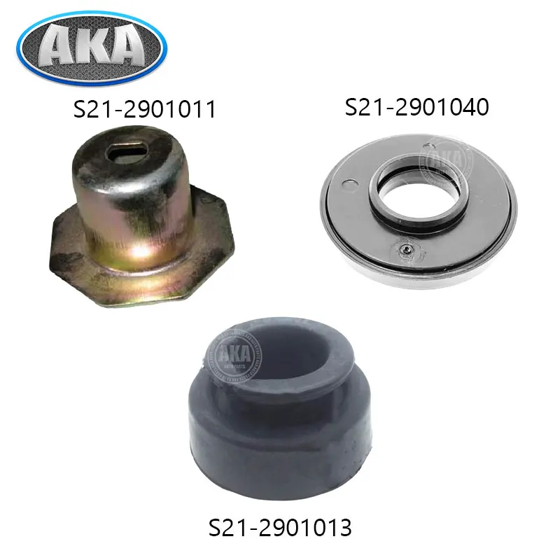 1 Uds bloque de aislamiento de amortiguadores delanteros para Chery IndiS Kimo QQ6 S12/S16/S18/S18C/S18D/S21/S22/S22L S21-2901110